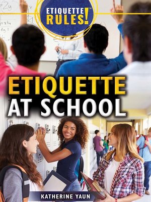 cover image of Etiquette at School